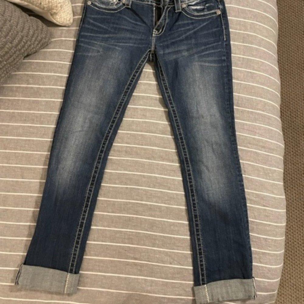 Miss Me Signature Straight Jeans